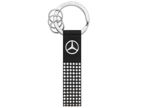 Portachiavi Mercedes-Benz Las Vegas - Acciaio Inox, Stella Luminosa, Design Argento/Nero - Foto 12